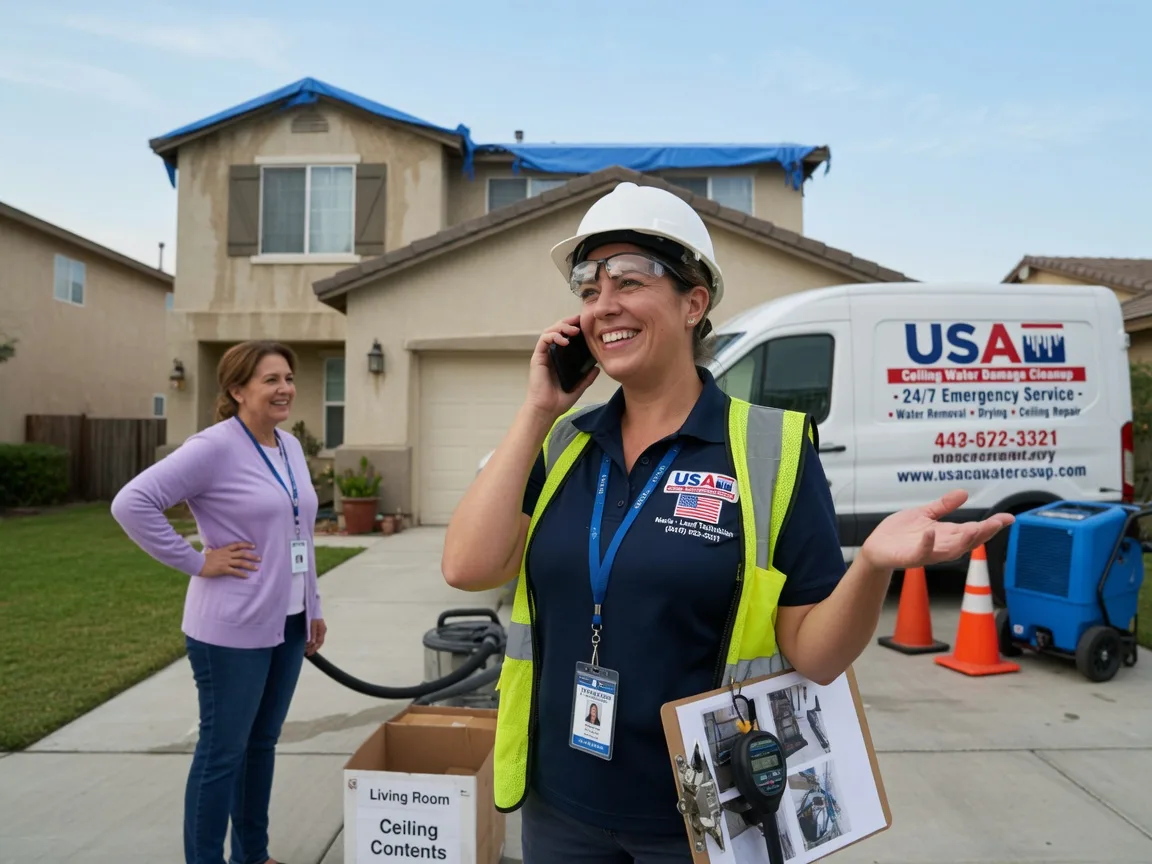 Ceiling Water Damage Restoration South Solon, OH FAQs